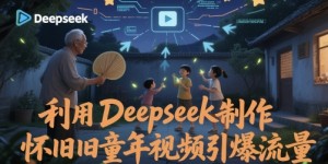 利用Deepseek制作怀旧童年视频引爆流量