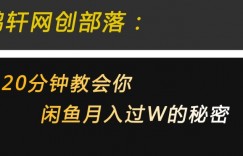 20分钟教会你电商月入3W的5个步骤，操作非常简单粗暴