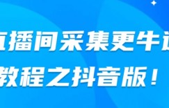 比直播间采集更牛逼教程之抖音版