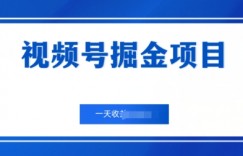 视频号掘金项目，通过制作机车美女短视频 一天收益几张