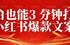 DeepSeek 黑科技：如何 3 分钟搞定小红书爆款文案 + 公众号文章 10W+？答案在这里