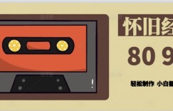 用Deepseek做8090后怀旧风格拆解视频，模版轻松制作
