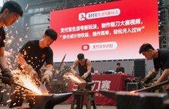 支付宝生活号新玩法，制作锻刀大赛视频，挣分成计划收益，操作简单，轻松月入过W