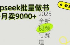 Deepseek+即梦AI做书单号，批量制作文学名著解读跟单书9k+
