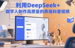 利用DeepSeek+数字人制作高质量的养宠科普视频