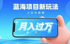 小红书蓝海项目新玩法，一部手机即可月入过W，推荐小白做非常简单认可度超高