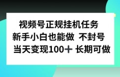 视频号正规挂播任务，有手就行不违规，轻松日入1张