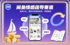 闲鱼情感疏导赛道，蓝海小众，客单价和复购率高，详细教程