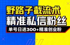抖音评论区野路子引流技巧，精准私信引流，单日吸引300+精准创业粉