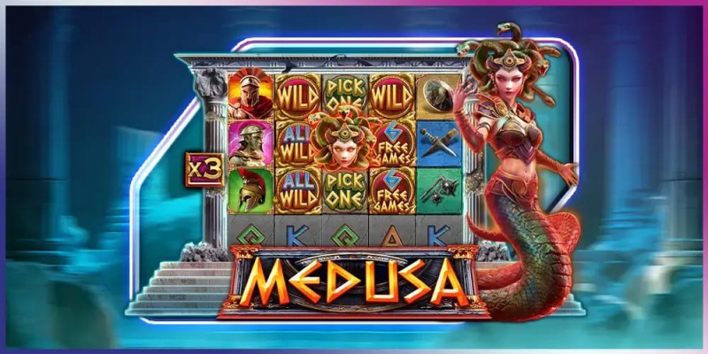 《美杜莎》强势上线大发娱乐城 —— 穿越神话时空，直面蛇发女王的诅咒挑战