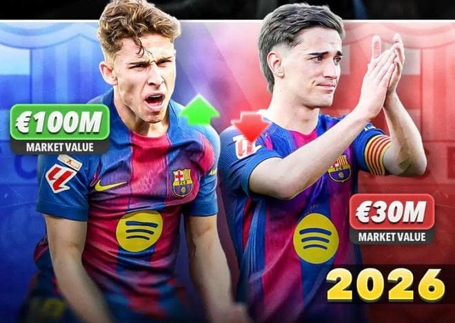 巴萨中场变天：佩德里登顶，加维跌落，费尔明逆袭成最大赢家