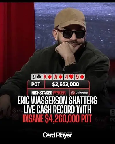 【EV扑克】4天狂赚330万美金!扑克直播常规桌最大赢家换人
