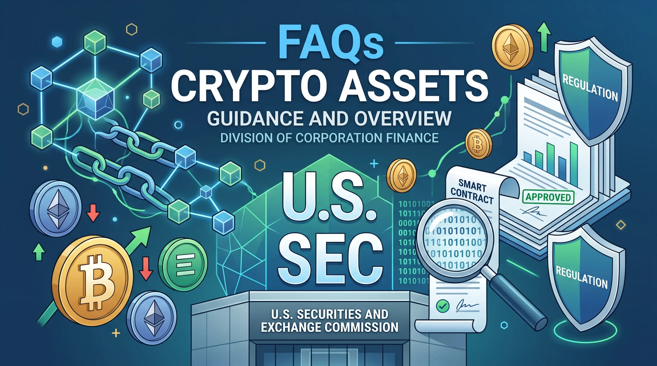 SEC发布加密资产FAQ:进一步明确“非证券加密资产”与“投资合同”的边界